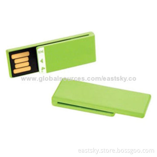 Promotional Paper Clip USB Drive with Plug-and-play Function, 64MB to 32GB Memory CapacityNew